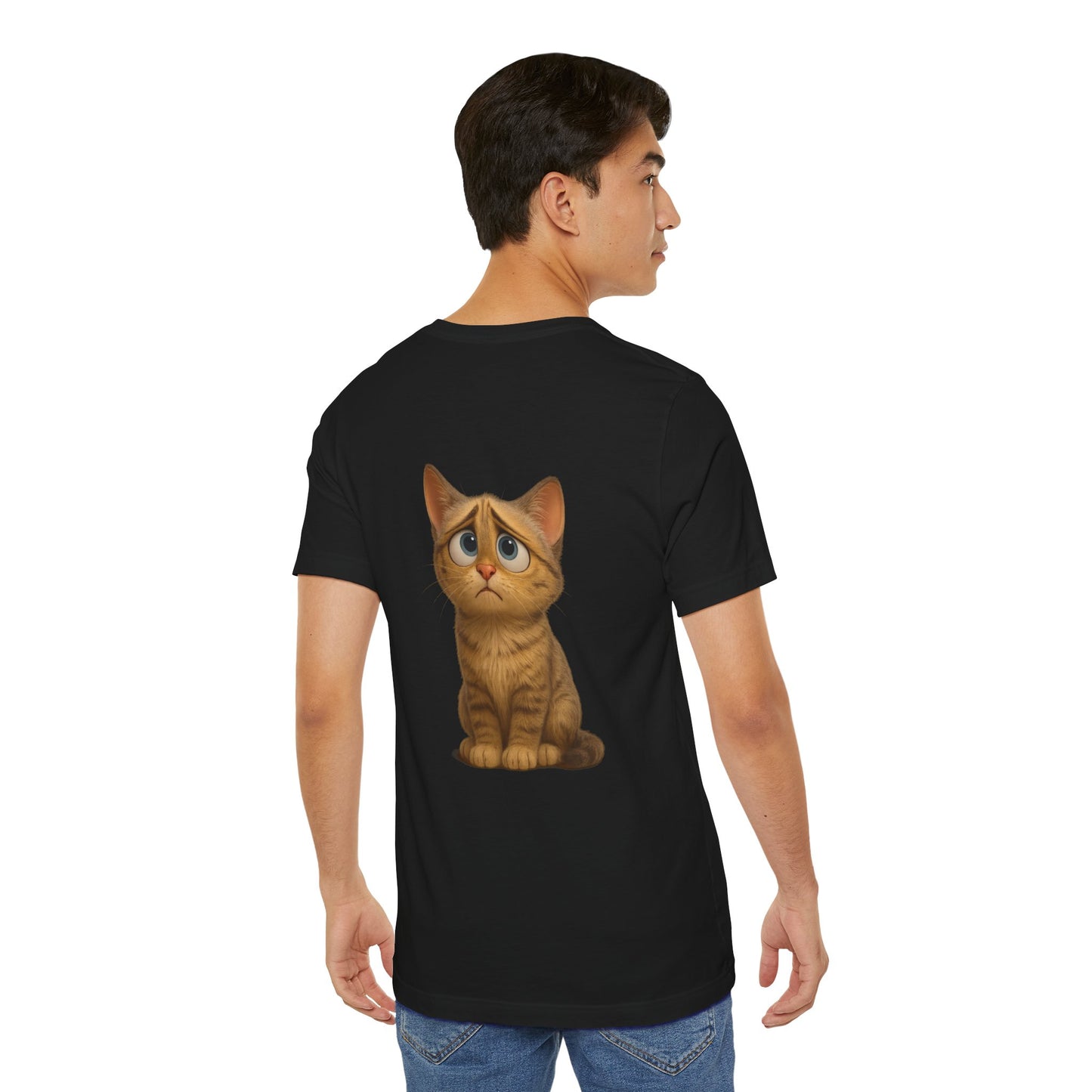 Adorable Cat Graphic Tee, Cute Pet Lover Shirt, Animal Lover Gift, Funny Cat Apparel, Birthday, Christmas, Everyday Use