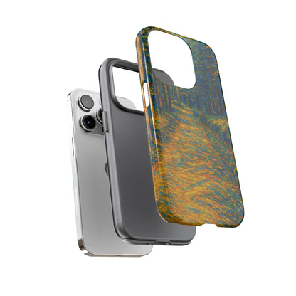 Artistic Phone Case for Nature Lovers, Tough Cases, Vibrant Design, Gift for Friends, Phone Accessories, Unique Artwork