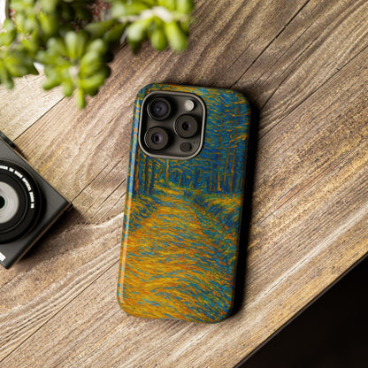 Artistic Phone Case for Nature Lovers, Tough Cases, Vibrant Design, Gift for Friends, Phone Accessories, Unique Artwork