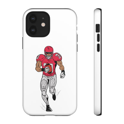 Football Player Tough Case, Sports Phone Cover, Athlete Gift, Tough Phone Case, Fall Sports, Football Lover's Accessory