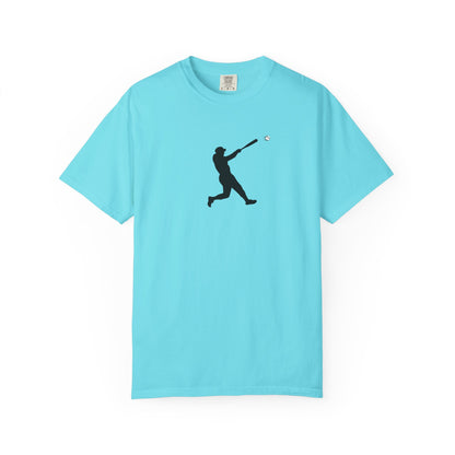Sporty Garment-Dyed T-Shirt for Baseball Lovers, Casual Tee, Unisex Sports Shirt, Perfect Gift for Athletes, Outdoor Activities