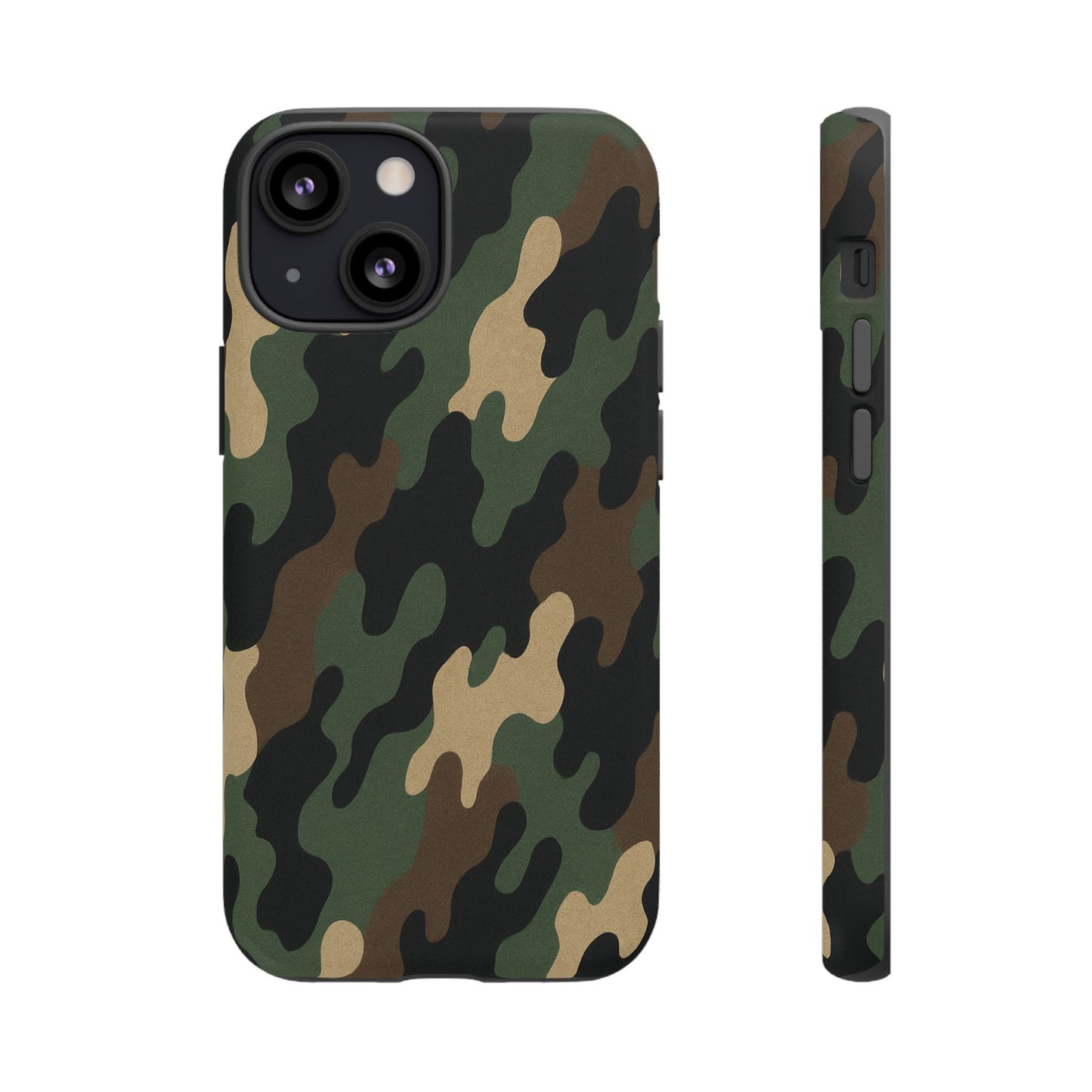 Camouflage Phone Case, Tough Cases, Military Style, Unique Phone Accessories, Gift for Him, Durable Phone Cover
