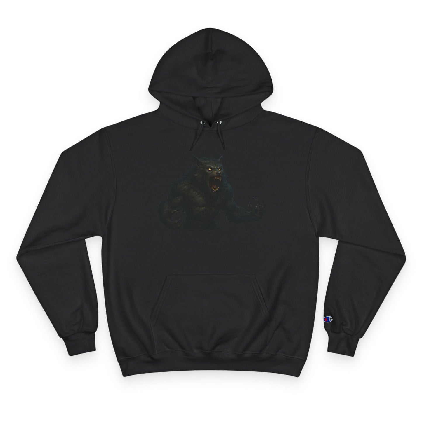 Werewolf Champion Hoodie - Edgy Graphic Sweatshirt for Gamers, Perfect for Gifts, Casual Wear, Fall Fashion, Anime Lovers