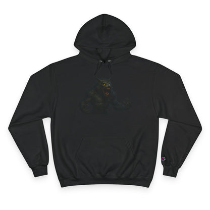 Werewolf Champion Hoodie - Edgy Graphic Sweatshirt for Gamers, Perfect for Gifts, Casual Wear, Fall Fashion, Anime Lovers