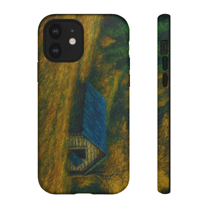 Artistic Phone Case by Tough Cases, Nature-Inspired Phone Protection, Unique Gift for Nature Lovers, Stylish Accessory, Fall Aesthetic
