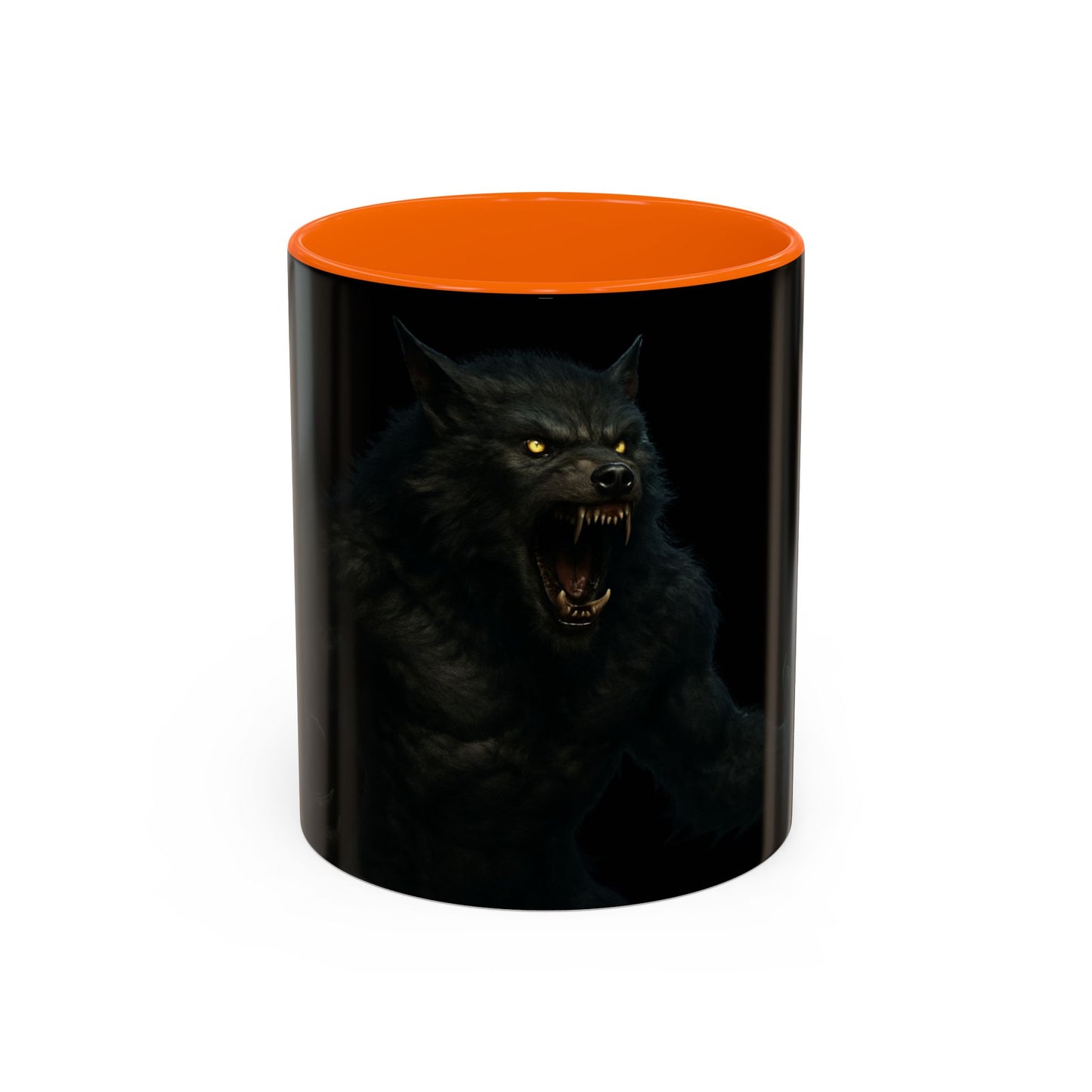 Howling Werewolf Coffee Mug - Perfect Gift for Horror Lovers, Wolf Enthusiasts, Halloween Decor, Unique Drinkware, Gothic Homeware