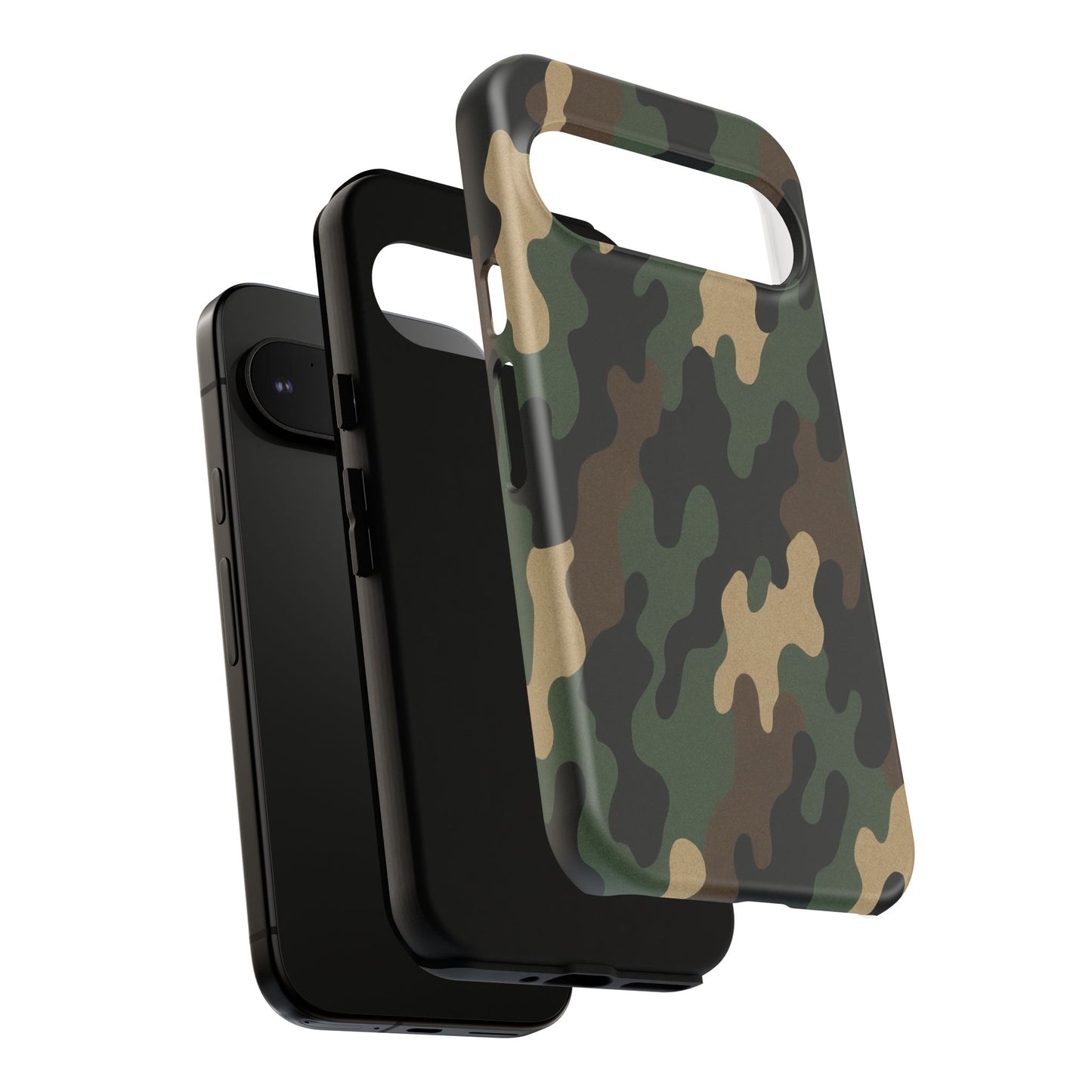 Camouflage Phone Case, Tough Cases, Military Style, Unique Phone Accessories, Gift for Him, Durable Phone Cover