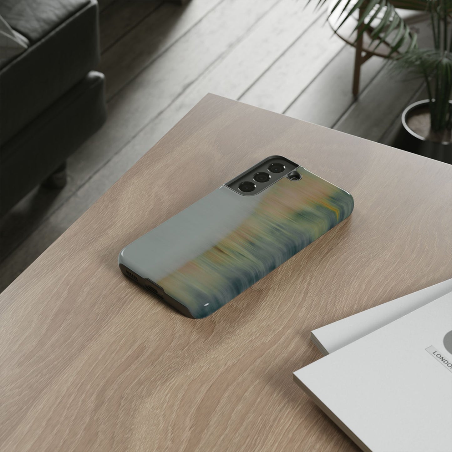 Tough Cases: Modern Abstract iPhone Case for Nature Lovers