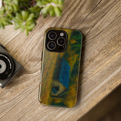 Artistic Phone Case by Tough Cases, Nature-Inspired Phone Protection, Unique Gift for Nature Lovers, Stylish Accessory, Fall Aesthetic