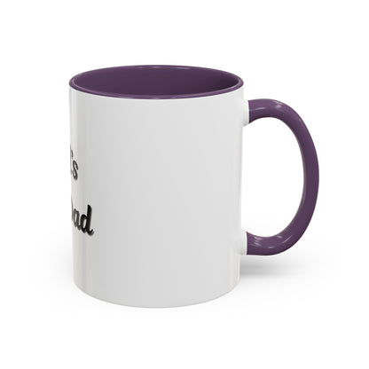 World's Best Dad Accent Coffee Mug - Perfect Gift for Father's Day
