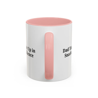 Humorous Dad Coffee Mug - Perfect Gift for Fathers, Dads, Birthdays, Father's Day, Fun Kitchen Decor, Snack Lovers