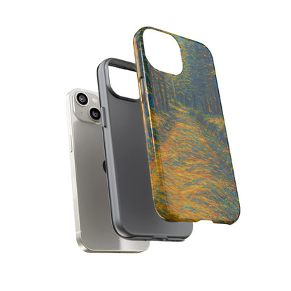 Artistic Phone Case for Nature Lovers, Tough Cases, Vibrant Design, Gift for Friends, Phone Accessories, Unique Artwork