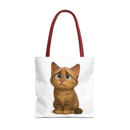 Cute Cat Tote Bag, Animal Lover Gift, Shopping Tote, Reusable Bag, Cute Merchandise, Eco-Friendly Gift