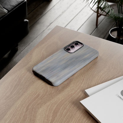 Stylish Tough Phone Case - Durable Protection with Modern Marble Design