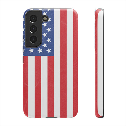 American Flag Phone Case - Patriotic Cell Cover, Tough Cases, USA Pride, Independence Day Gift, Veteran's Day, Phone Protection