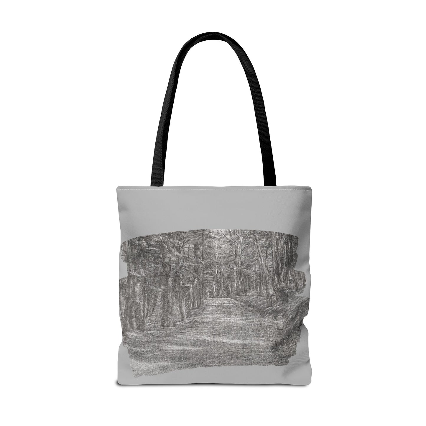 Scenic Path Tote Bag, Reversible Tote, Eco-Friendly Shopper, Outdoor Adventure Bag, Gift for Nature Lovers, Stylish Carryall