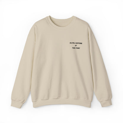 Caffeine Lover's Crewneck Sweatshirt | Unisex Heavy Blend