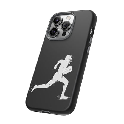 Football Player Phone Case, Tough Cases, Sports Phone Cover, Gift for Athletes, iPhone & Samsung Accessories, Running Player Design