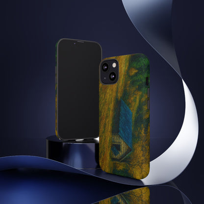 Artistic Phone Case by Tough Cases, Nature-Inspired Phone Protection, Unique Gift for Nature Lovers, Stylish Accessory, Fall Aesthetic