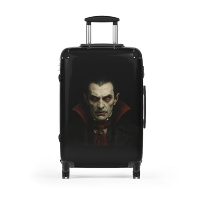 Spooky Vampire Luggage, Halloween Travel Bag, Dracula Suitcase, Gothic Carry-On, Horror Trip Gear