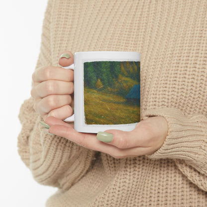 Rustic Cabin Ceramic Mug - Cozy Coffee Cup, Handmade Gift for Nature Lovers, Perfect for Home or Office, Great for Christmas, [...]