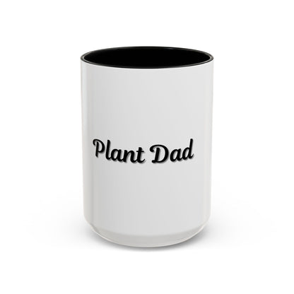 Plant Dad Accent Coffee Mug - Perfect Gift for Gardening Enthusiasts