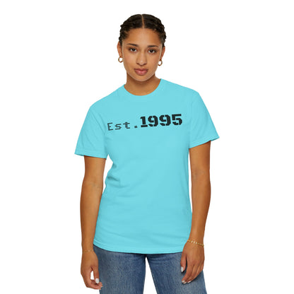 Vintage Est. 1995 T-Shirt, Retro Unisex Tee, Perfect Gift for Birthdays, Casual Wear, Nostalgic Apparel