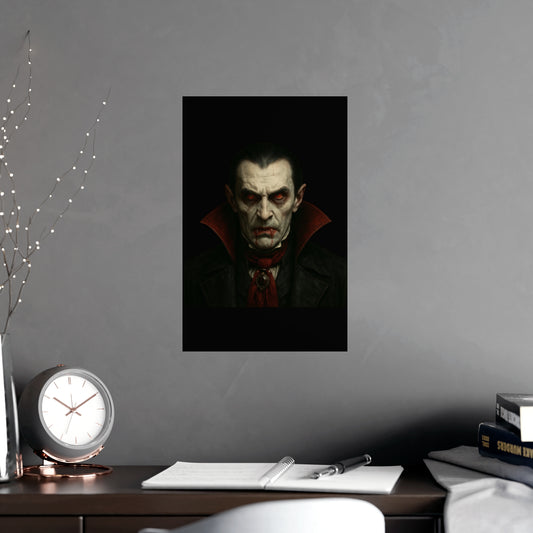 Gothic Vampire Art Poster - Best Poster | Gothic Decor Store | Buy Online