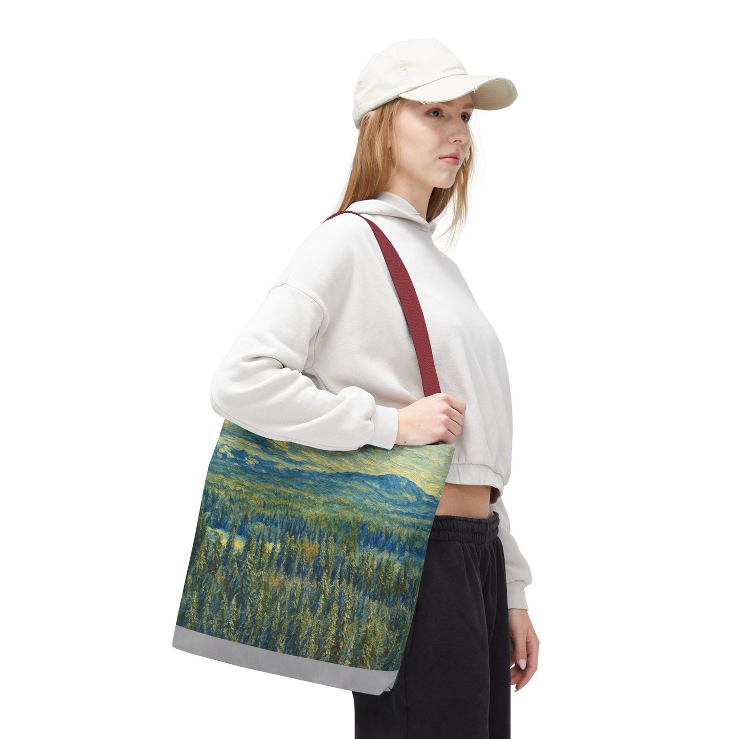 Nature-Inspired Tote Bag, Eco-Friendly Carryall, Bohemian Style Purse, Art Tote, Great Gift for Nature Lovers, Shopping Bag, Travel [...]