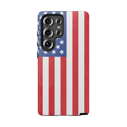 American Flag Phone Case - Patriotic Cell Cover, Tough Cases, USA Pride, Independence Day Gift, Veteran's Day, Phone Protection