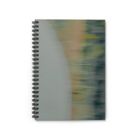 Tranquil Spiral Notebook - Ruled Lines for Mindful Journaling - product image