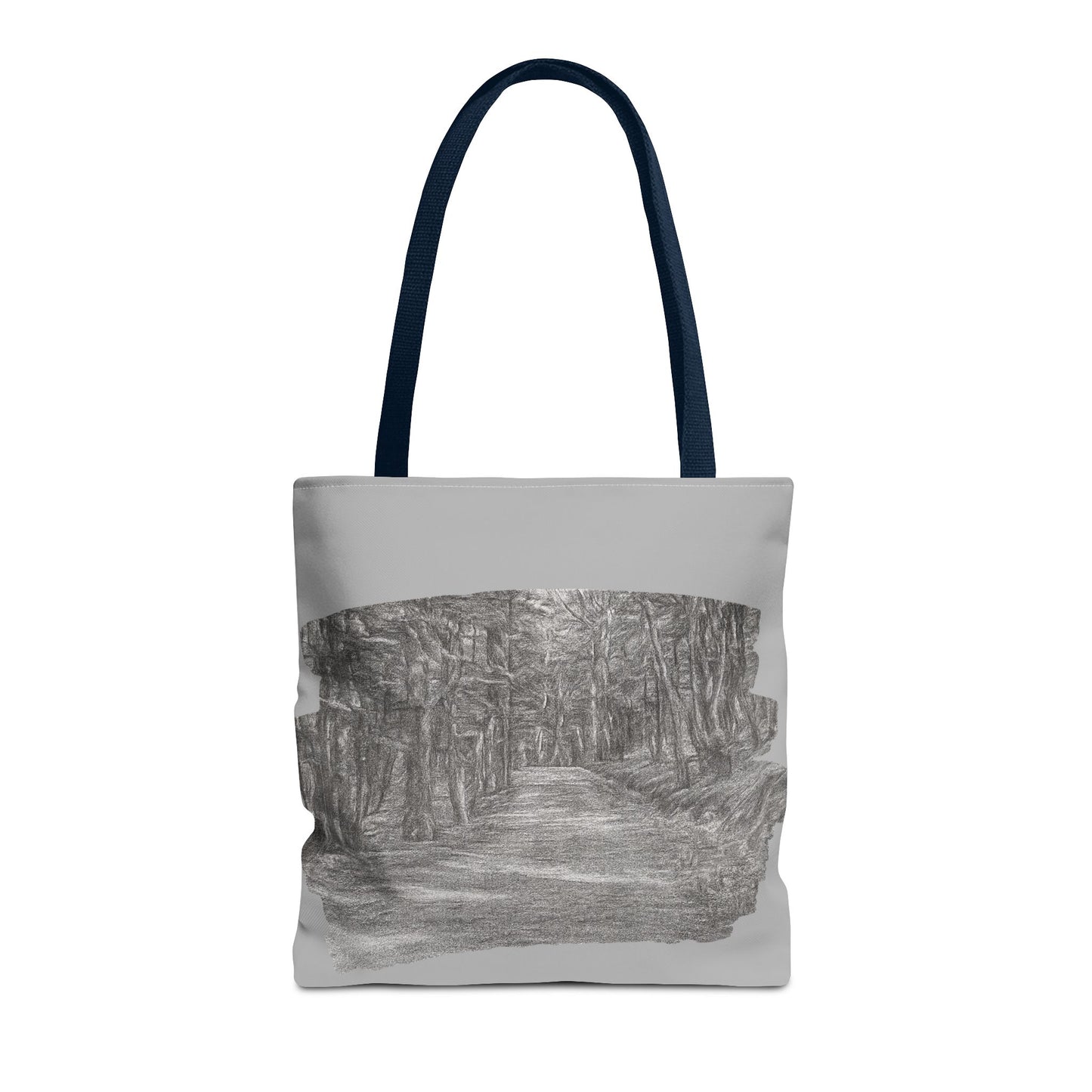 Scenic Path Tote Bag, Reversible Tote, Eco-Friendly Shopper, Outdoor Adventure Bag, Gift for Nature Lovers, Stylish Carryall