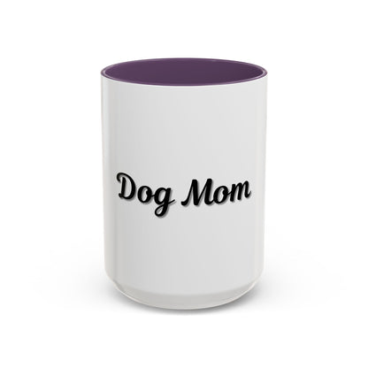 Dog Mom Accent Coffee Mug - Perfect Gift for Pet Lovers