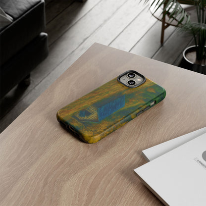 Artistic Phone Case by Tough Cases, Nature-Inspired Phone Protection, Unique Gift for Nature Lovers, Stylish Accessory, Fall Aesthetic