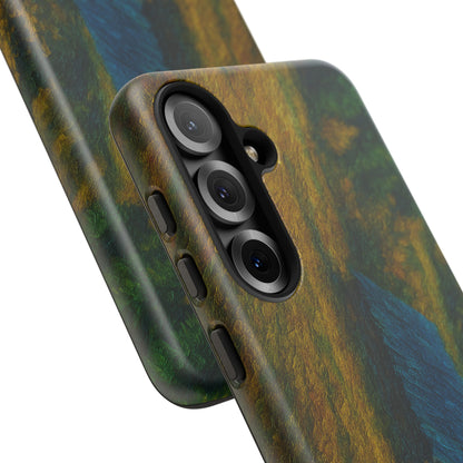 Artistic Phone Case by Tough Cases, Nature-Inspired Phone Protection, Unique Gift for Nature Lovers, Stylish Accessory, Fall Aesthetic