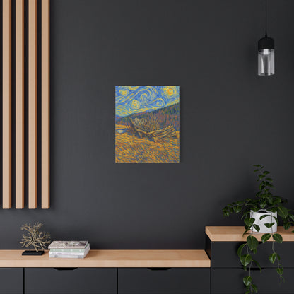 Artistic Van Gogh Style Canvas Wall Art, Nature Inspired Decor, Home Aesthetic, Gift for Art Lovers, Gallery Wall Piece, Living Room Decor, [...]