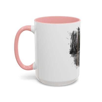 Moody Abstract Forest Coffee Mug | Unique Gift for Nature Lovers, Cozy Home Decor, Perfect for Coffee, Tea, and Hot Chocolate