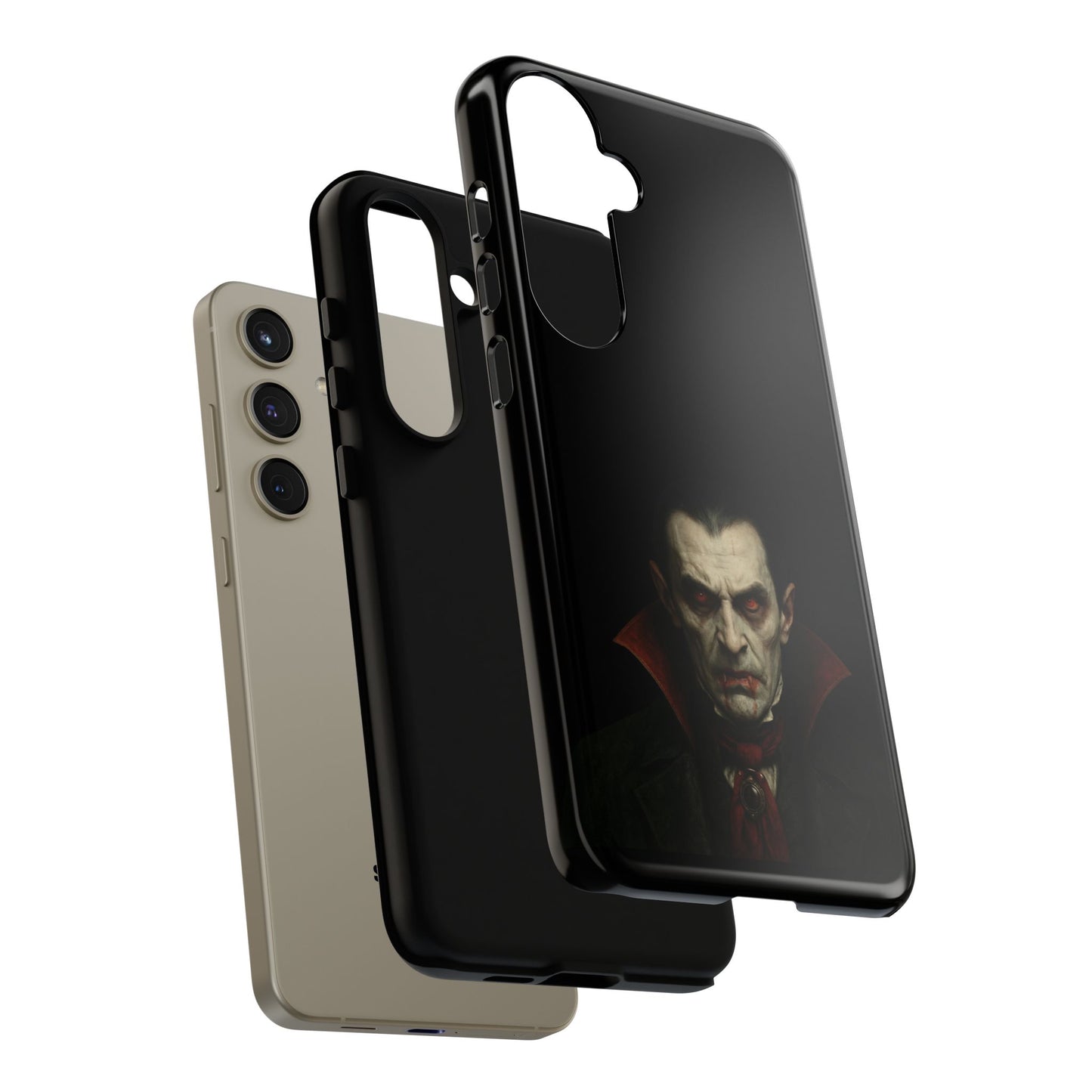 Vampire Phone Case - Tough Cases for Halloween, Gothic Decor, Gifts for Horror Fans, Spooky Accessories, Unique Cellphone Cover
