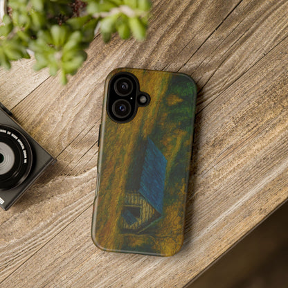 Artistic Phone Case by Tough Cases, Nature-Inspired Phone Protection, Unique Gift for Nature Lovers, Stylish Accessory, Fall Aesthetic