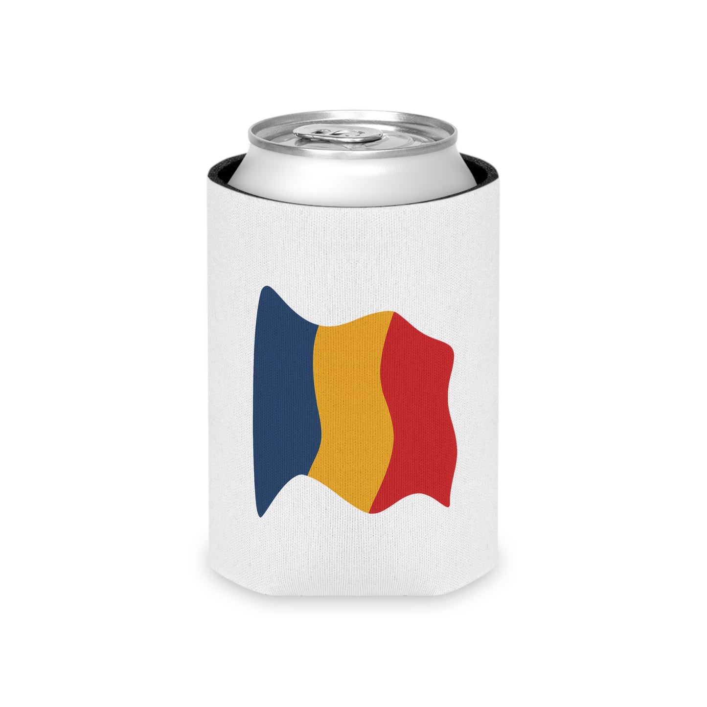 Romania Flag Can Cooler - Fun Drink Insulator, Perfect for Parties, BBQs, Sporting Events, Patriotic Celebrations, Golf Outings