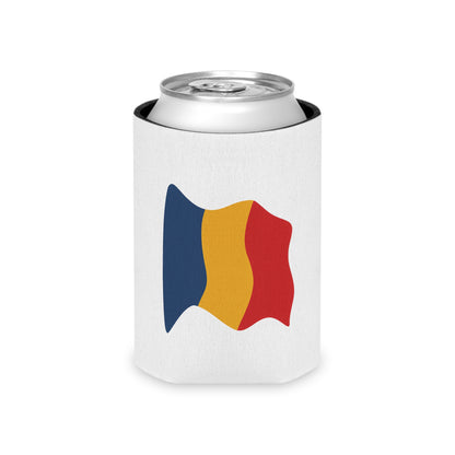 Romania Flag Can Cooler - Fun Drink Insulator, Perfect for Parties, BBQs, Sporting Events, Patriotic Celebrations, Golf Outings