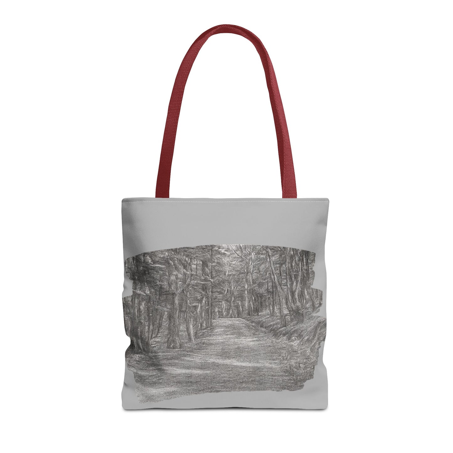 Scenic Path Tote Bag, Reversible Tote, Eco-Friendly Shopper, Outdoor Adventure Bag, Gift for Nature Lovers, Stylish Carryall