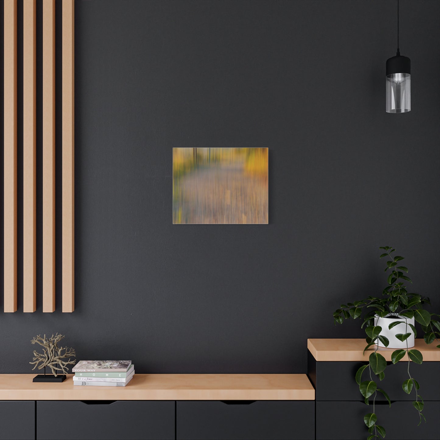 Abstract Landscape Canvas Art - 1.25" Stretched Wall Decor