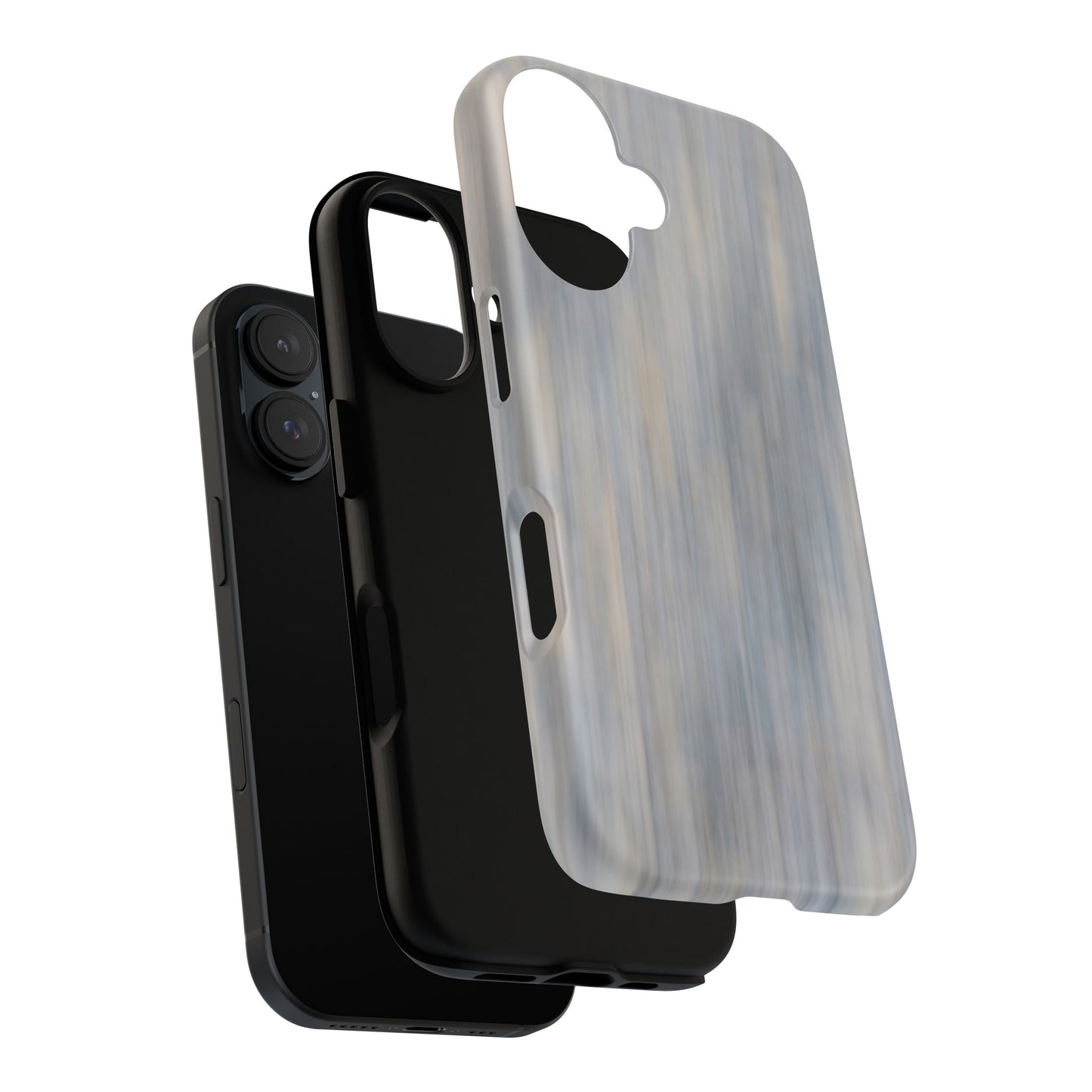 Stylish Tough Phone Case - Durable Protection with Modern Marble Design
