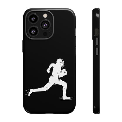 Football Player Phone Case, Tough Cases, Sports Phone Cover, Gift for Athletes, iPhone & Samsung Accessories, Running Player Design