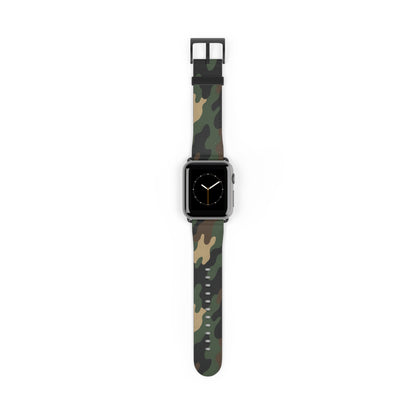 Camouflage Watch Band - Stylish Camo Wrist Strap for Outdoor Lovers, Perfect Gift for Adventurers, Fitness Enthusiasts, Casual Everyday Use
