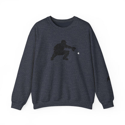 Baseball Catcher Crewneck Sweatshirt | Unisex Sports Apparel | Perfect for Game Days, Gifts, and Casual Wear | Baseball Lover's Gift
