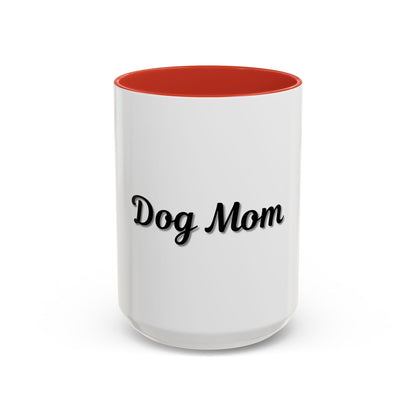 Dog Mom Accent Coffee Mug - Perfect Gift for Pet Lovers