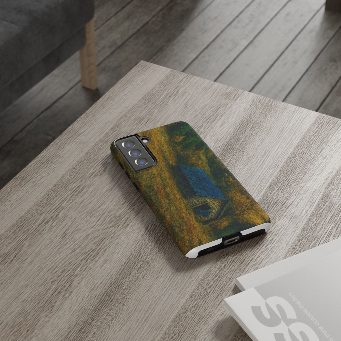 Artistic Phone Case by Tough Cases, Nature-Inspired Phone Protection, Unique Gift for Nature Lovers, Stylish Accessory, Fall Aesthetic