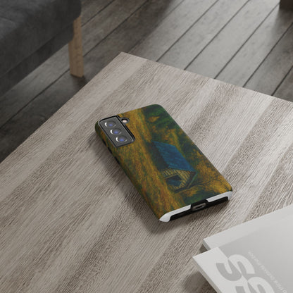 Artistic Phone Case by Tough Cases, Nature-Inspired Phone Protection, Unique Gift for Nature Lovers, Stylish Accessory, Fall Aesthetic